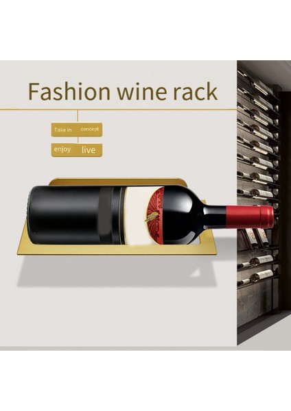 QuirkyQuar Şarap Raf Duvara Monte Likör Şişesi Stand Görünmez Raflar Duvara Monte Şarap Rafları Yüzen Tutucu Ekran Rafı (Yurt Dışından) modelleri