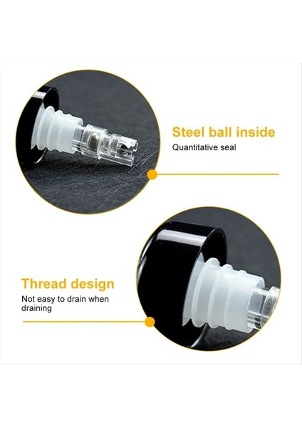 QuirkyQuar 7pcs 30ML Plastik Likör Dökücü Zeytinyağı Şarap Şişesi Pok Çıış Tapası Durdurucu Cork Şarap Dispenser Sızdır (Yurt Dışından) indirimleri