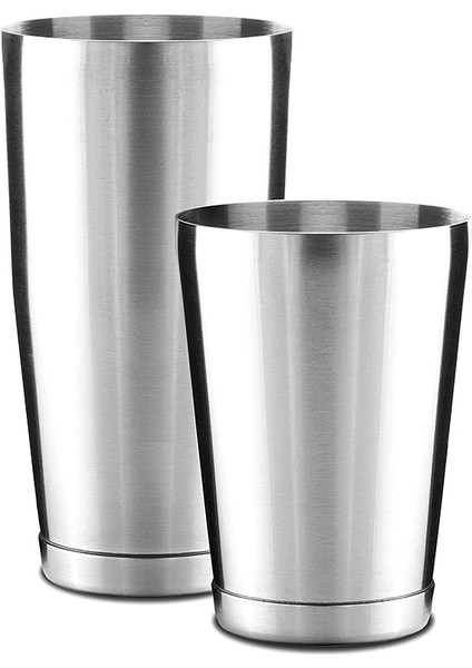 QuirkyQuar Premium Kokteyl Shaker Set Parçası Pro Boston Shaker Seti. Paslanmaz Çelikten Yapılmış Ağırlıksız Martini Içecek Çalkalayıcı 304 (Yurt Dışından)