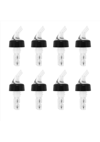 QuirkyQuar 8 Adet Otomatik Ölçülen Şişe Dökücü, Kuyruk ve Yakalı Spout Şişe Dökücü, Likör Şişe Dökücüleri 1 Oz/ 30 ml (Yurt Dışından) modelleri