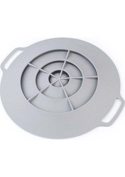 QuirkyQuar Mikrodalga Kapak Silikon Kapağı 33.5cm Vantuz Kapağı, Tavalar, Kaseler, Bardaklar ve Kızartma Tavaları-Splash Kanıtı, Gri Için (Yurt Dışından) indirimleri