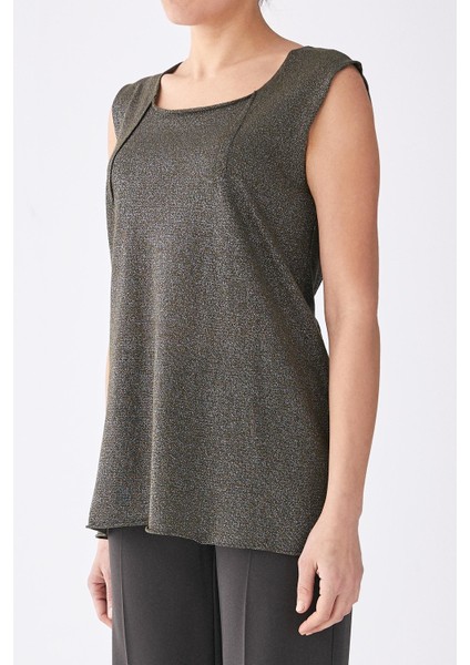 Sırt Detaylı Kolsuz Triko Haki Y1971067_023 fiyatları