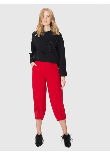 Şalvar Paça Pantolon Kırmızı K1812092_006