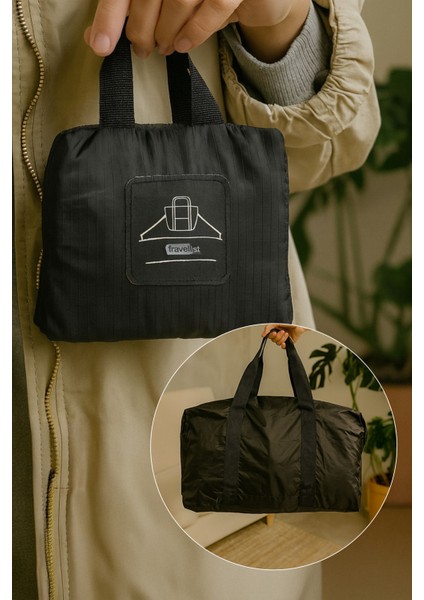 Katlanabilir Seyahat Omuz Çantası