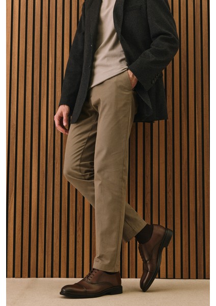 , Erkek Hakiki Deri Klasik Ayakkabı 1531056Z4614 Kahve fiyatları