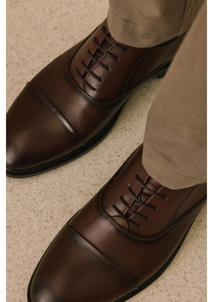 , Erkek Hakiki Deri Klasik Ayakkabı 1531056Z4614 Kahve modelleri