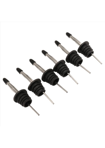 QuirkyQuar 6 Adet Paslanmaz Çelik Dökücüler, Hız Dökücü, Likör Şişesi Dökücüler ve Sirke Konik Durma Spout, Kapalı Toz Kapakları (Yurt Dışından) fiyatları