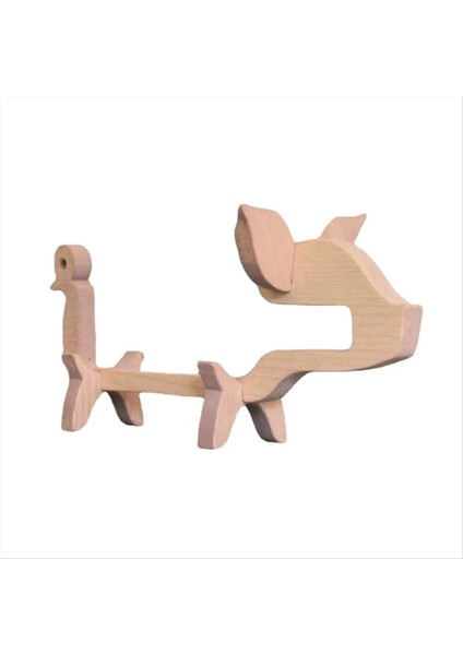 QuirkyQuar Ahşap Şarap Rafları Hayvan Şarap Şişesi Tutucu, Ahşap Şarap Rafı Şarap Tutucu Süsleme, Yenilik Şarap Rafları Serbest Duran C C (Yurt Dışından)