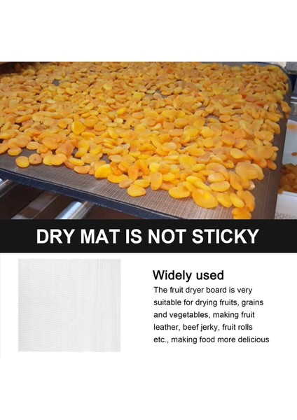 QuirkyQuar Yapışmaz Silikon Kurutucu Tabakaları, Meyve Kurutucu Paspaslar Yeniden Kullanılabilir Vapur Mat Meyve Kurutma Makinesi Için 8 Adet (Yurt Dışından) indirimleri