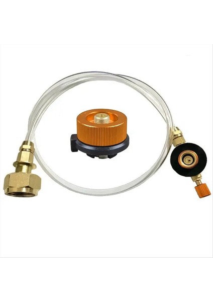 QuirkyQuar Açık Kamp Gaz Sobası Propan Doldurma Adaptör Tank Kuplör Adaptör Gaz Şarj Aksesuarları (Yurt Dışından)