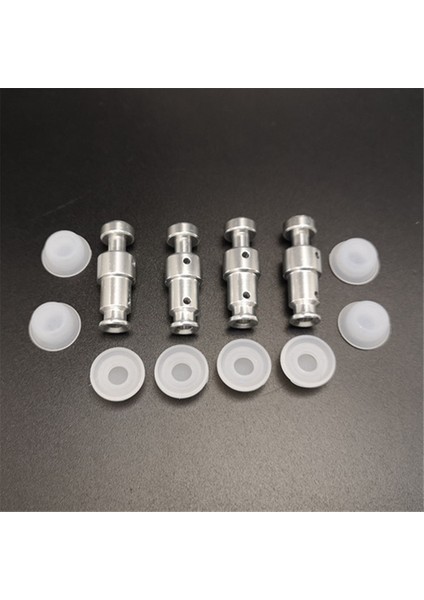 QuirkyQuar Elektrik Basınçlı Tencere Şamandıra Valfi DUO60 Gümüş Çift Delikli Alüminyum 3.2x0.9x0.8 Çek Valf 4 Şamandıra 8 Küçük Kapak (Yurt Dışından) fiyatları