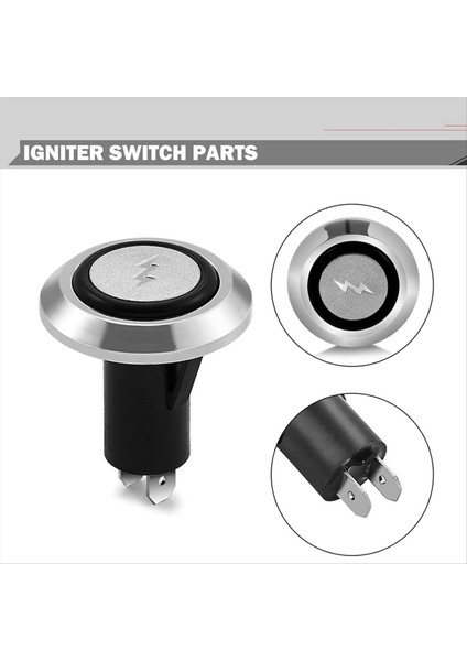 QuirkyQuar Lgniter Switch Değiştirme 69283 66354 Weber Genesis Iı Izgara Parçaları Için Parçalar E-310 E-315 E-330 E-210 E-410 E-610 (Yurt Dışından) modelleri