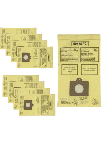 Kenmore Tip C Veya Q 5055, 50558, 50557 Için 9 Adet Toz Torbası (Yurt Dışından)