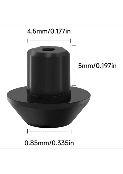 QuirkyQuar 60 Pcs Kauçuk Grad Ayakları Kauçuk Ayak Değiştirmeleri Ge WB2K101 Gaz Aralıklı Burner Gradü Değiştirin WB02T10461 (Yurt Dışından) fırsatları