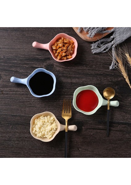 QuirkyQuar Baharat Tabağı Sosu Domates Sosu Tabak Mutfak Sosu Kablo Tabakları Soslar Pembe Için Porsiyon Kaplı Tabaklar (Yurt Dışından) indirimleri