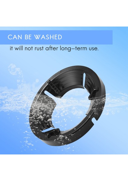 QuirkyQuar Enerji Tasarrufu Kapak Gaz Sobası Kapağı Ön Cam Wok Ring Kaymaz Soba Sobası Paslanmaz Demir Ateş Soba Kapak Mutfak Wok (Yurt Dışından) fırsatları