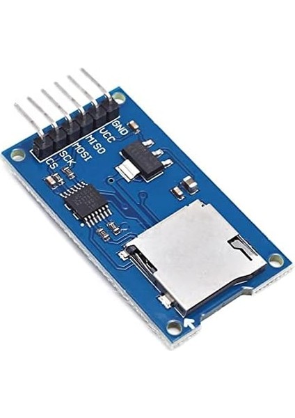 Sd Kart Modülü Hafıza Kartı Tf Kart Microsd Bellek Memory Spı Okuyucu Mikro Sd 3.3V 5V Arduino Data Kayıt Logger Ses Mp3 fırsatları