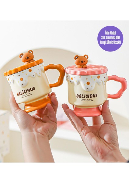 Delicious Bear Temalı Seramik Kupa