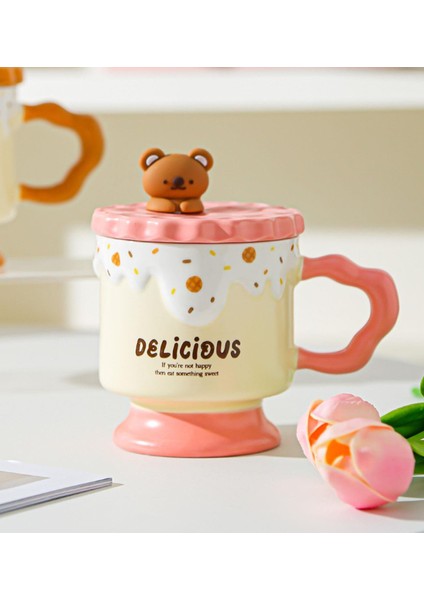 Delicious Bear Temalı Seramik Kupa modelleri