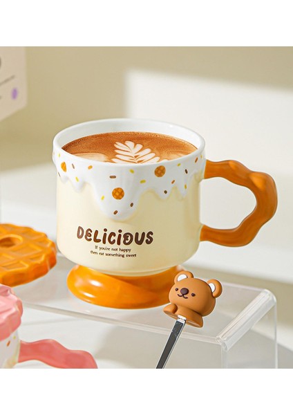 Delicious Bear Temalı Seramik Kupa fırsatları