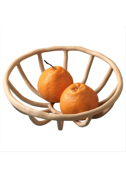 QuirkyQuar Kısa Iskandinav Reçine Içi Boş Meyve Tepsisi Içi Boş Meyve Tabak Oturma Odası Masaüstü Tabak Atıştırmalık Kase El Sanatları Dükkan Kafe Dekorasyon (Yurt Dışından) fırsatları