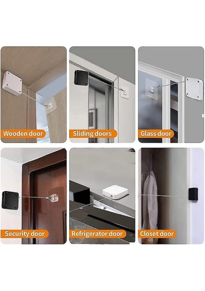 4 Lü Ev Ofis Dış Kapı Otomatik Kapı Kapatma Aparatı