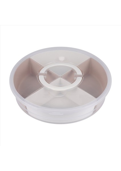 QuirkyQuar 4 Bölmeli Sebze Tepsisi Atıştırmalık Saklama Kutusu Kapaklı Kapaklı Meyve Kasesi (Yurt Dışından) fiyatları