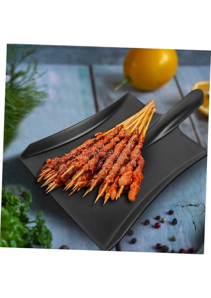 QuirkyQuar Sofra Plakası Buzlu Taklit Porselen Kürek Sofra Plakası, Atıştırmalık Tepsisi Izgara Tabağı, B (Yurt Dışından) fırsatları