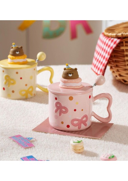 Tatlı Pasta Temalı Seramik Kupa