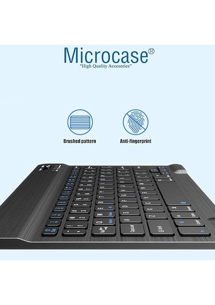 Samsung Galaxy Tab A9 SM-X110 8.7 Inch Tablet Için Bluetooth Klavye + Mouse + Tablet Standı - AL2765 indirimleri