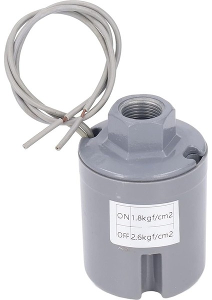 Pompa Basınç Anahtarı Kendinden Emişli Hidrofor Su Pompası Anahtarı Otomatik Açık Kapalı Ayarlanabilir Basınç Kontrolörü G3/8 Dişi Dişli