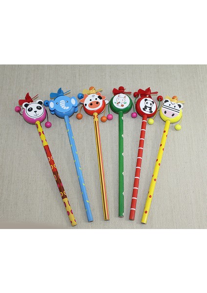 Ahşap Hayvan Figürlü Kurşun Kalem