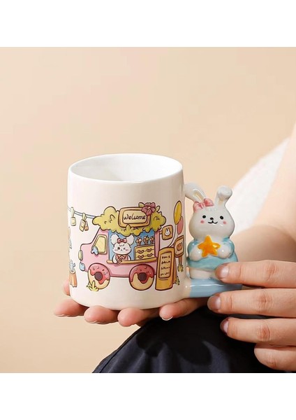 Masal Tavşanı Temalı Seramik Kupa fiyatları