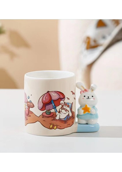 Masal Tavşanı Temalı Seramik Kupa indirimleri