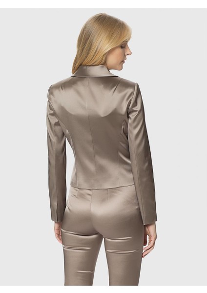 Kadın İşleme Detaylı Vizon Ceket-K1816011-014 modelleri