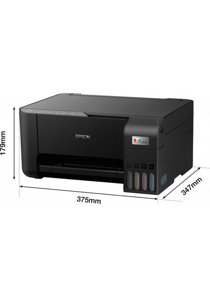 Epson Ecotank L3250 Renkli Yaz/tar/fot Wi-Fi A4