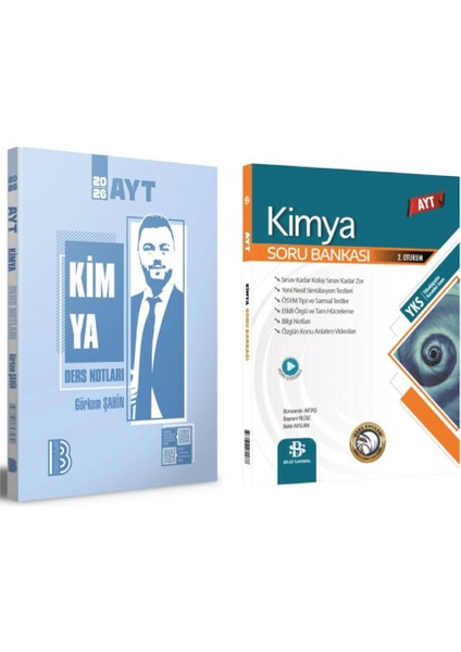 AYT Kimya Ders Notları 2025 ve Bilgi Sarmal AYT Kimya Soru Bankası - Görkem Şahin
