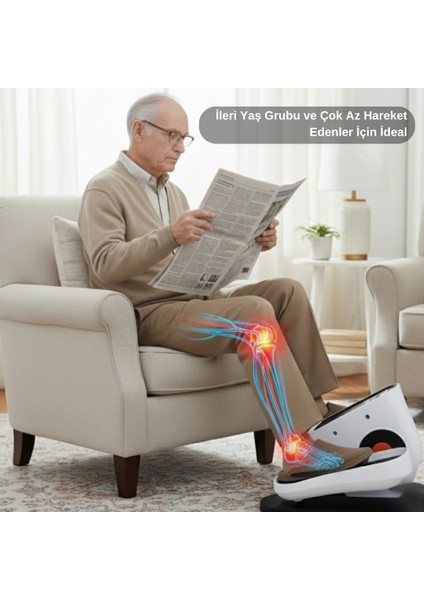 E03 Elektrikli Otomatik ileri ve geri Ayak Ve Bacak Çalıştırma İleri Yaş için Özel Üretim.