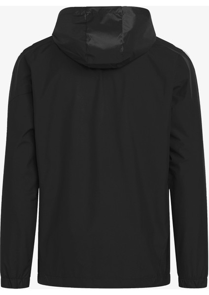 Tiro 25 Competition All Weather Erkek Siyah Futbol Ceket.-