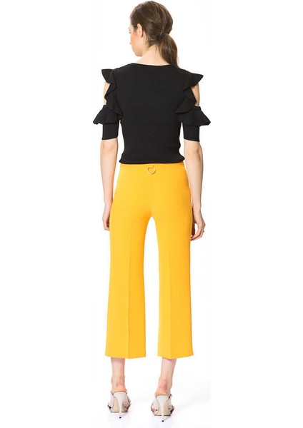 Kısa Paça Pantolon Safran Y1712026_041 indirimleri