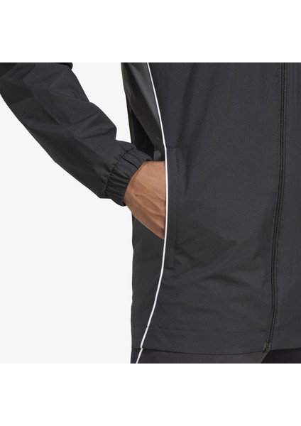 Tiro 25 Competition All Weather Erkek Siyah Futbol Ceket.-