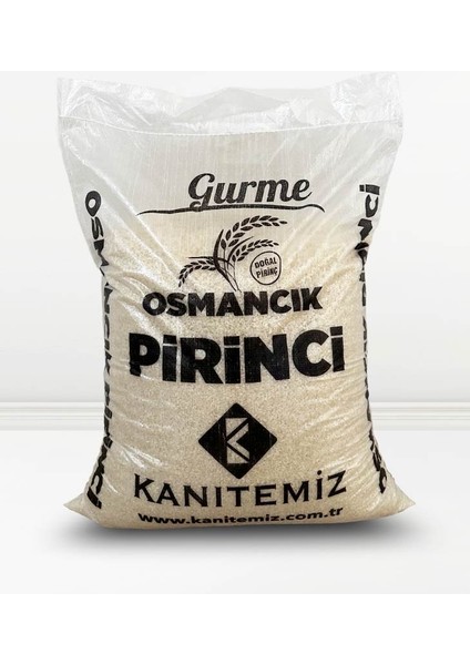 YENİ MAHSÜL Kanıtemiz Osmancık Pirinç Pilavlık 25 kg