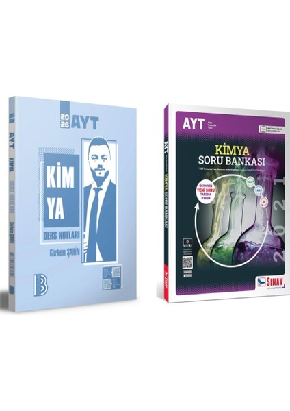 AYT Kimya Ders Notları 2026 ve Sınav Yayınları AYT Kimya Soru Bankası - Görkem Şahin