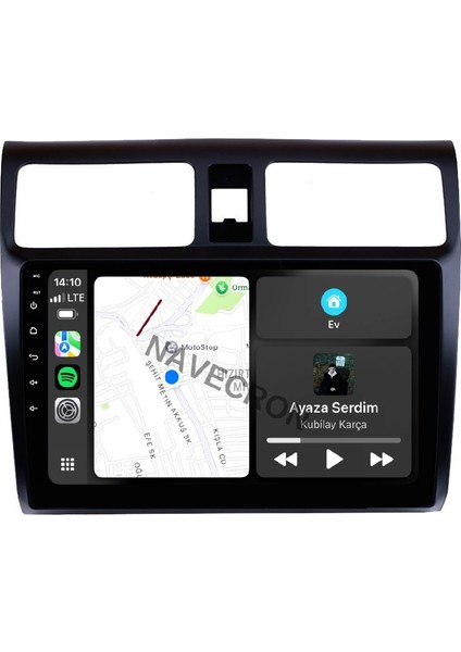 Suzukı Swıft 2005-10 10" Uyumlu Androıd Multimedya Gerçek 2/32 Kablosuz Carplay Geri Görüş Kameralı fiyatları