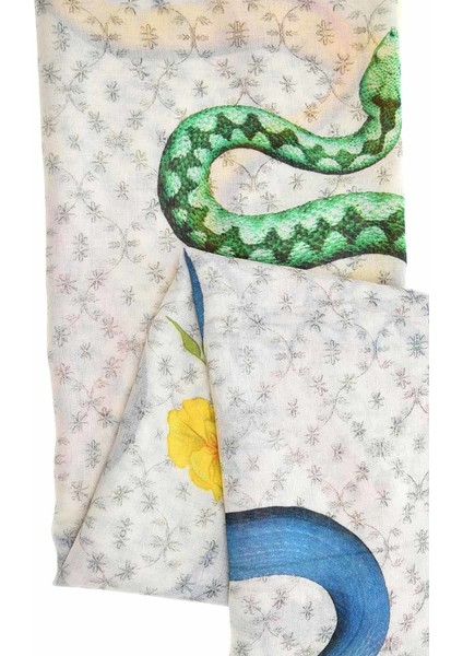 Yılan Desenli Şal Standart Renk Y1984215_089 fiyatları