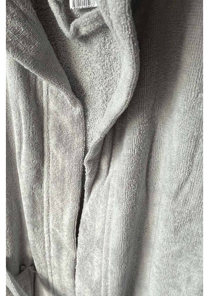 %100 Pamuk Kadife Kapüşonlu 10-12 Yaş Unisex Çocuk Bornozu modelleri