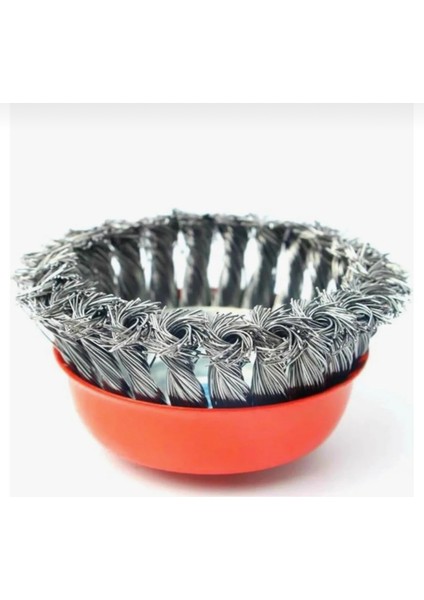 Burgulu Tel Fırça Pas Sökücü Temizleyici 100 mm fırsatları