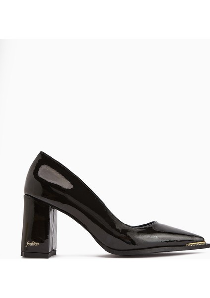 Bonny Siyah Kalın Topuklu Kadın Ayakkabı fiyatları