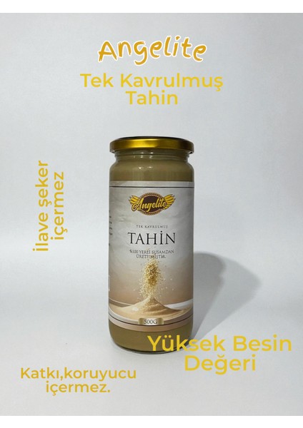 Yerli Susam Tahin 500 gr Tek Kavrulmuş fiyatları