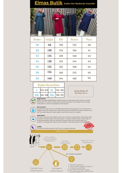 Kadın Tesettür Giyim Büyük Beden Tek Renk Ipli Tunik modelleri